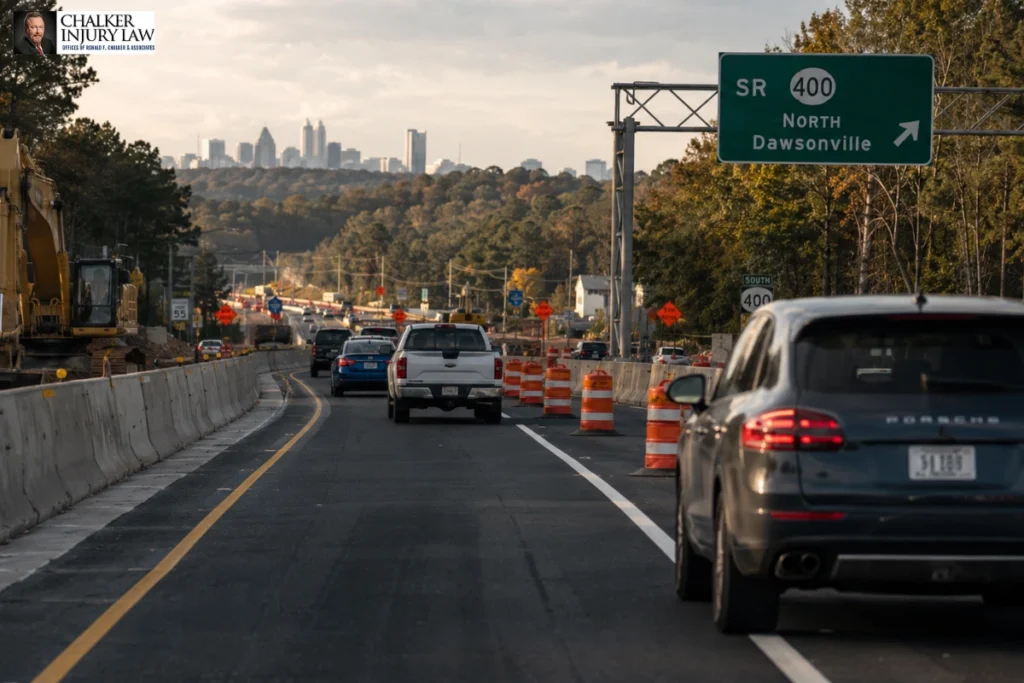 road work accident