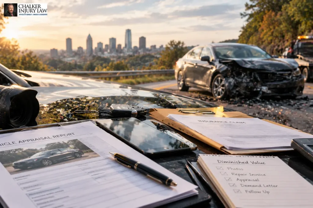 diminished value claim