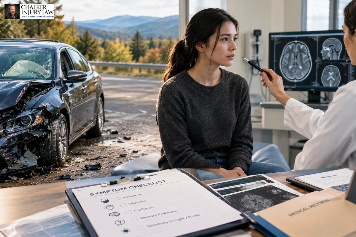 traumatic brain injury after car accident